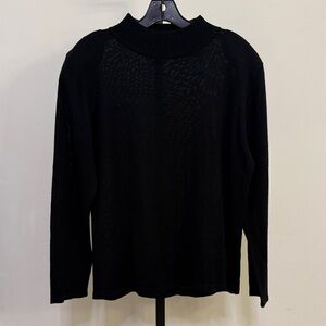Black Knit Sweater